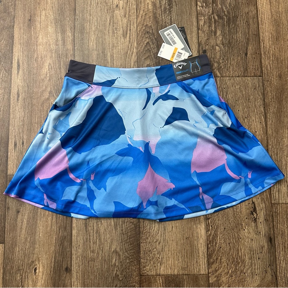 Callaway Opti-DRI Golf Tennis Activewear Skort Skirt Shorts Women’s Size S Blue